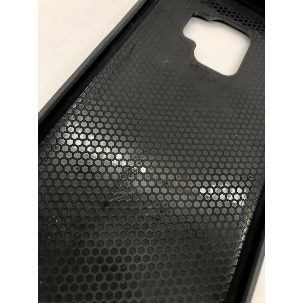 Soga Wireless S9 Phone Case Women Samsung Galaxy S9 Purple Heart Bling Hard Case